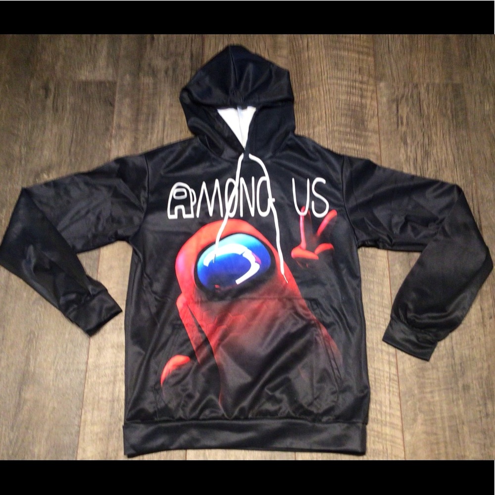 AMONG US Kids Size XL Sweatshirt Hoodie NWOT.